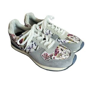 Inkkas Monterey Jogger lace-up sneakers with floral and butterfly print 10